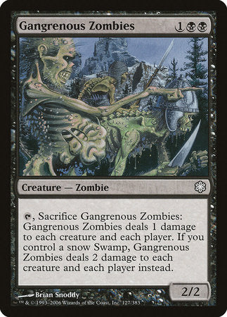 Gangrenous Zombies [Coldsnap Theme Decks] | Cards and Coasters CA