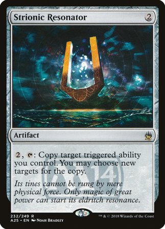 Strionic Resonator [Masters 25] | Cards and Coasters CA