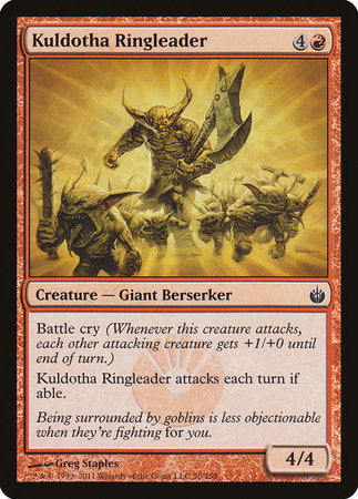 Kuldotha Ringleader [Mirrodin Besieged] | Cards and Coasters CA