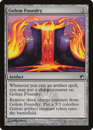 Golem Foundry [Scars of Mirrodin] | Cards and Coasters CA