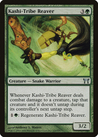 Kashi-Tribe Reaver [Champions of Kamigawa] | Cards and Coasters CA