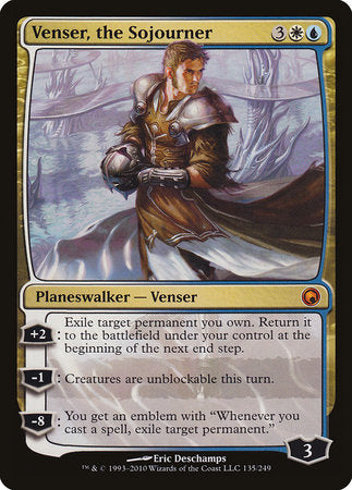 Venser, the Sojourner [Scars of Mirrodin] | Cards and Coasters CA