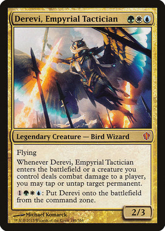 Derevi, Empyrial Tactician [Commander 2013] | Cards and Coasters CA