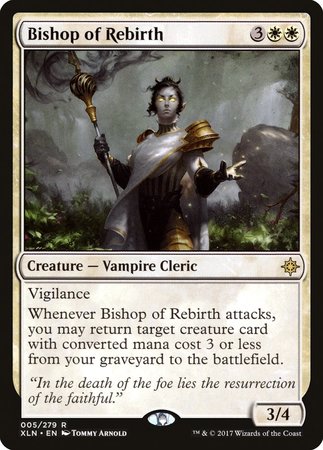 Bishop of Rebirth [Ixalan] | Cards and Coasters CA