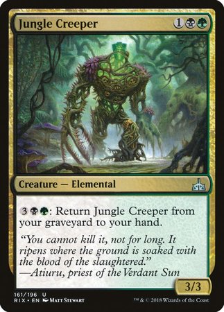 Jungle Creeper [Rivals of Ixalan] | Cards and Coasters CA