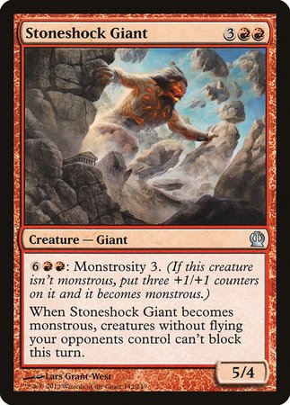 Stoneshock Giant [Theros] | Cards and Coasters CA