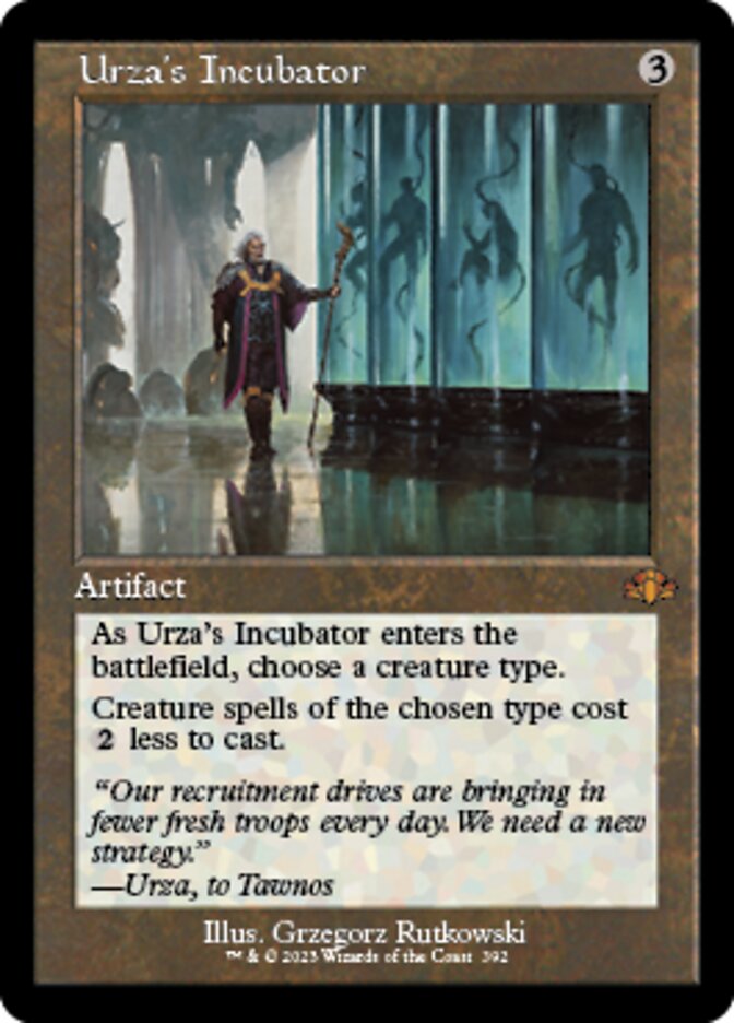 Urza's Incubator (Retro) [Dominaria Remastered] | Cards and Coasters CA