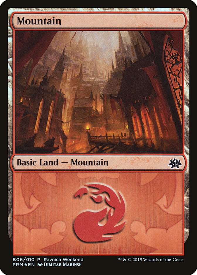 Mountain (B06) [Ravnica Allegiance Guild Kit] | Cards and Coasters CA