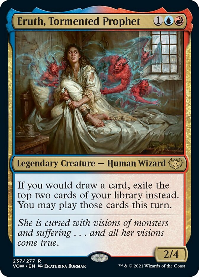 Eruth, Tormented Prophet [Innistrad: Crimson Vow] | Cards and Coasters CA