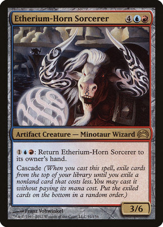Etherium-Horn Sorcerer [Planechase 2012] | Cards and Coasters CA