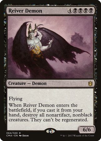 Reiver Demon [Commander Anthology] | Cards and Coasters CA