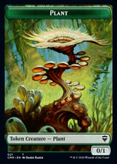 Illusion // Plant Token [Commander Legends Tokens] | Cards and Coasters CA