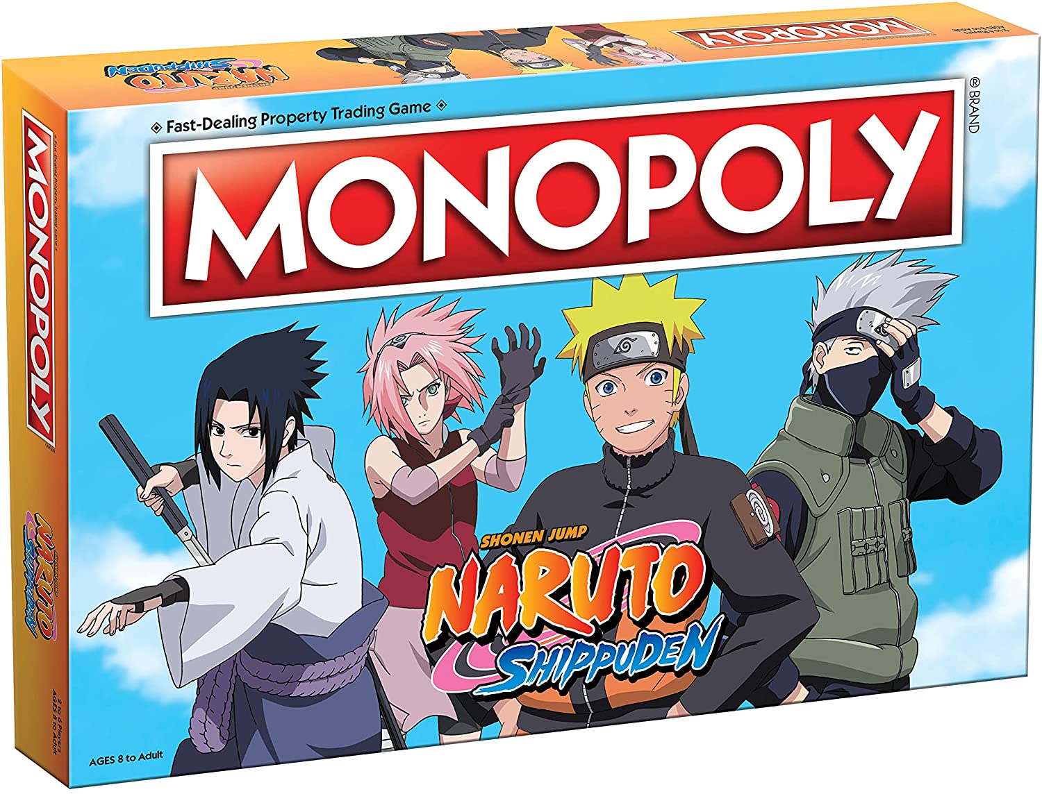 Naruto Monopoly | Cards and Coasters CA
