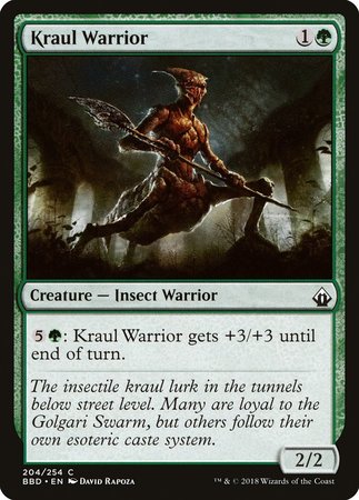 Kraul Warrior [Battlebond] | Cards and Coasters CA