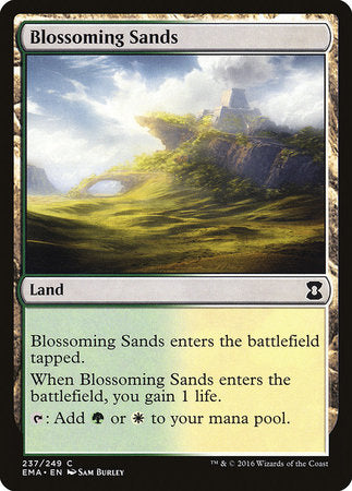 Blossoming Sands [Eternal Masters] | Cards and Coasters CA