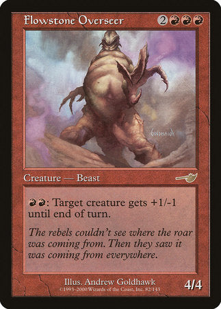 Flowstone Overseer [Nemesis] | Cards and Coasters CA
