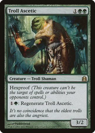 Troll Ascetic [Commander 2011] | Cards and Coasters CA