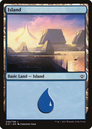 Island (98) [Archenemy: Nicol Bolas] | Cards and Coasters CA