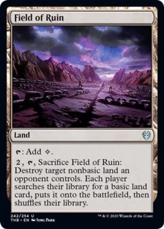 Field of Ruin [Theros Beyond Death] | Cards and Coasters CA