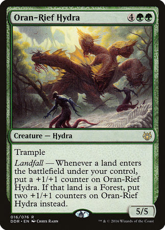 Oran-Rief Hydra [Duel Decks: Nissa vs. Ob Nixilis] | Cards and Coasters CA