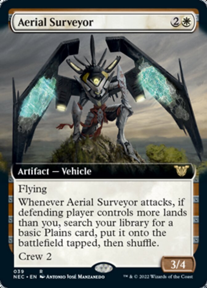 Aerial Surveyor (Extended) [Kamigawa: Neon Dynasty Commander] | Cards and Coasters CA