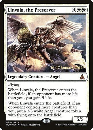 Linvala, the Preserver [Oath of the Gatewatch Promos] | Cards and Coasters CA