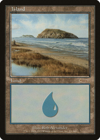 Island (2003) [Arena League 2003] | Cards and Coasters CA