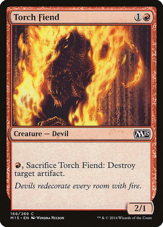 Torch Fiend [Magic 2015] | Cards and Coasters CA