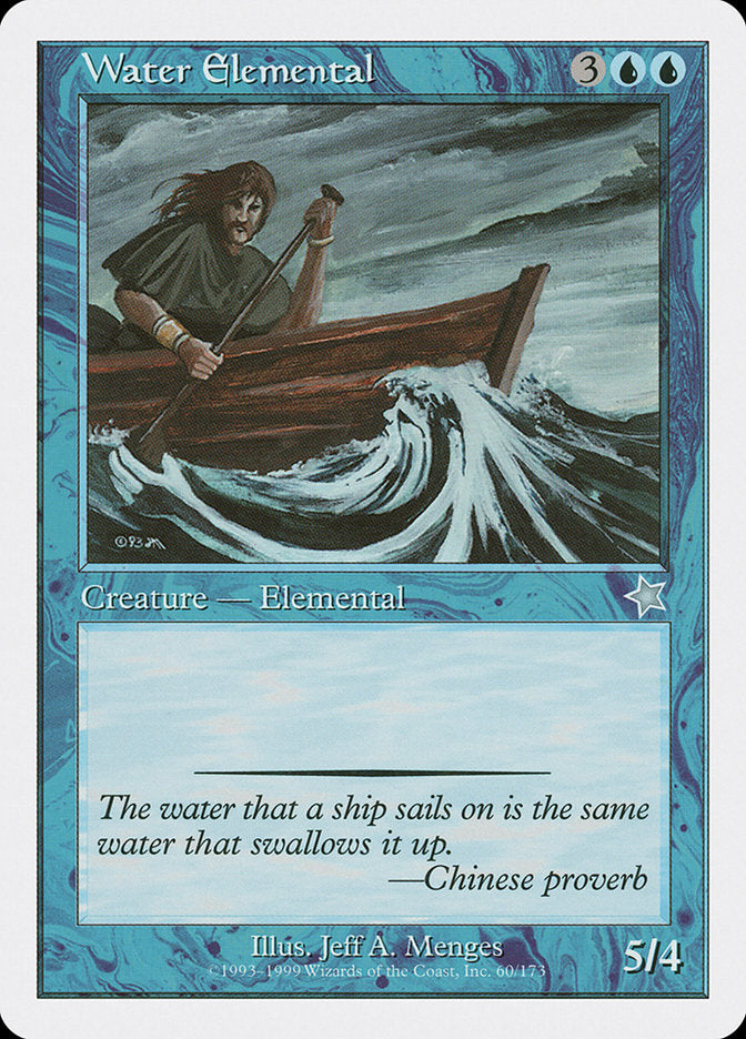 Water Elemental [Starter 1999] | Cards and Coasters CA