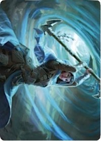 Sea Gate Stormcaller Art Card [Zendikar Rising Art Series] | Cards and Coasters CA