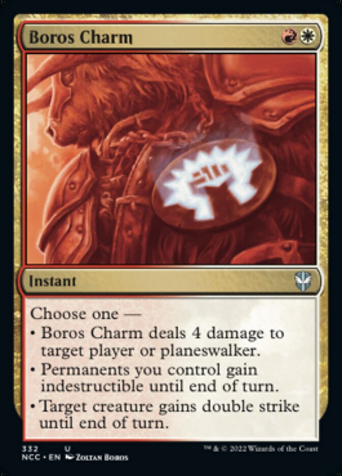 Boros Charm [Streets of New Capenna Commander] | Cards and Coasters CA