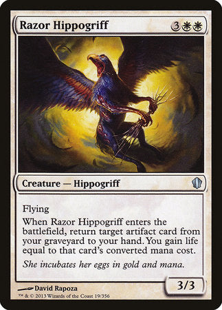 Razor Hippogriff [Commander 2013] | Cards and Coasters CA