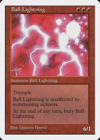 Ball Lightning [Fifth Edition] | Cards and Coasters CA
