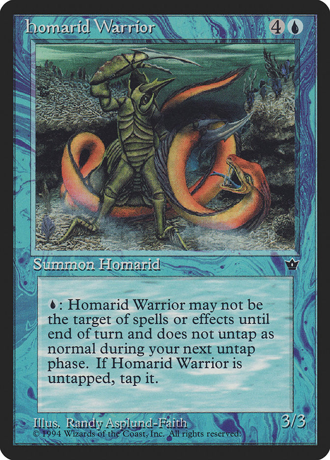 Homarid Warrior (Randy Asplund-Faith) [Fallen Empires] | Cards and Coasters CA