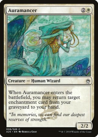 Auramancer [Masters 25] | Cards and Coasters CA