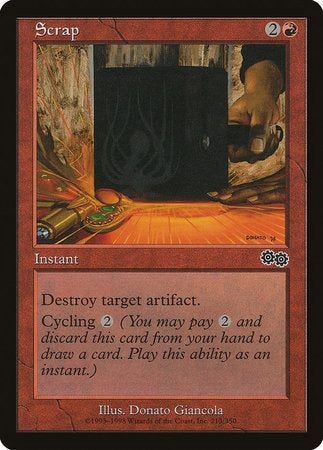 Scrap [Urza's Saga] | Cards and Coasters CA