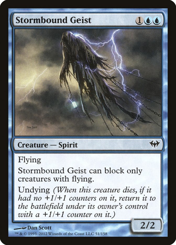Stormbound Geist [Dark Ascension] | Cards and Coasters CA