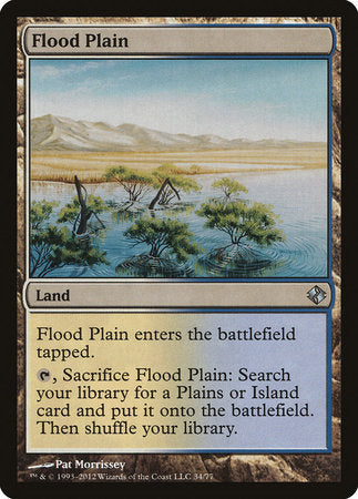 Flood Plain [Duel Decks: Venser vs. Koth] | Cards and Coasters CA