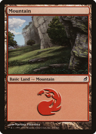 Mountain (295) [Lorwyn] | Cards and Coasters CA
