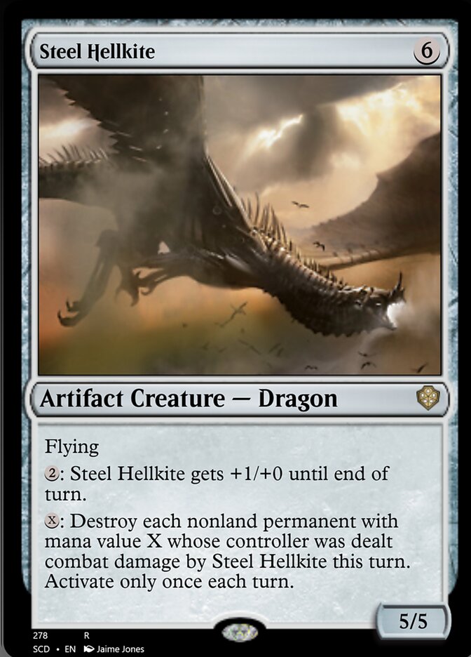 Steel Hellkite [Starter Commander Decks] | Cards and Coasters CA