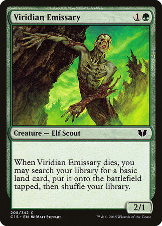 Viridian Emissary [Commander 2015] | Cards and Coasters CA