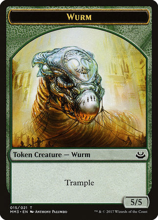 Wurm Token [Modern Masters 2017 Tokens] | Cards and Coasters CA