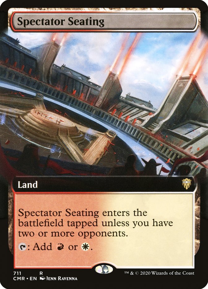 Spectator Seating (Extended) [Commander Legends] | Cards and Coasters CA