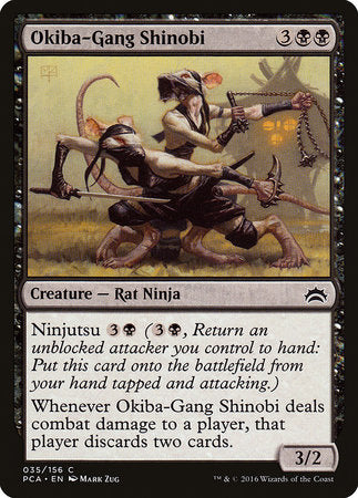 Okiba-Gang Shinobi [Planechase Anthology] | Cards and Coasters CA