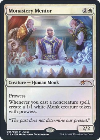 Monastery Mentor [Judge Gift Cards 2019] | Cards and Coasters CA