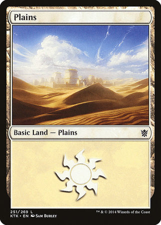 Plains (251) [Khans of Tarkir] | Cards and Coasters CA