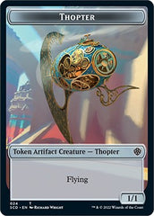 Cat Bird // Thopter Double-Sided Token [Starter Commander Decks] | Cards and Coasters CA