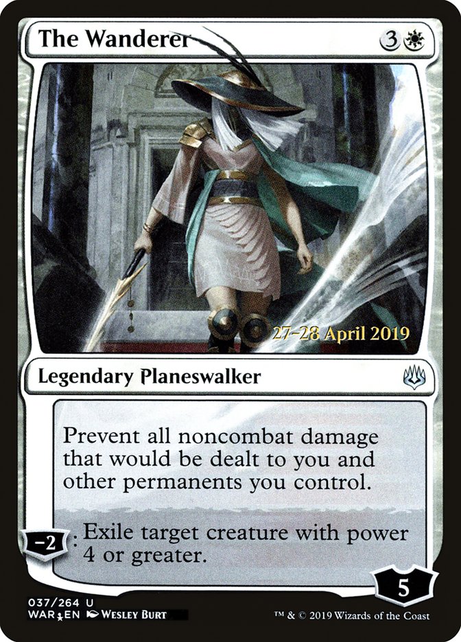 The Wanderer  [War of the Spark Prerelease Promos] | Cards and Coasters CA