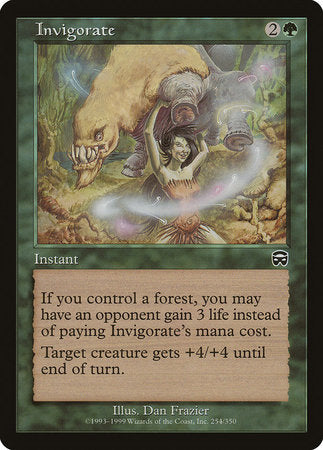 Invigorate [Mercadian Masques] | Cards and Coasters CA
