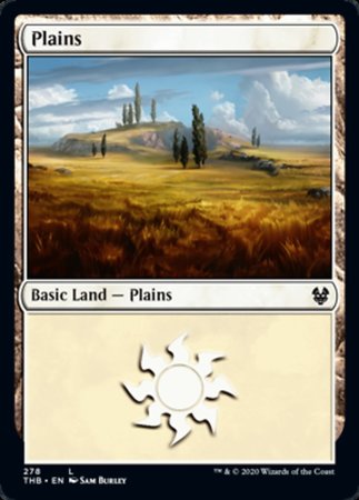 Plains (278) [Theros Beyond Death] | Cards and Coasters CA